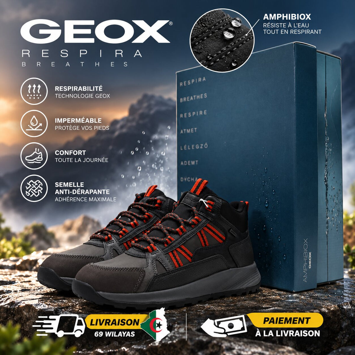 GEOX - FOOTWEAR - U26EZB0MEBU-C6024