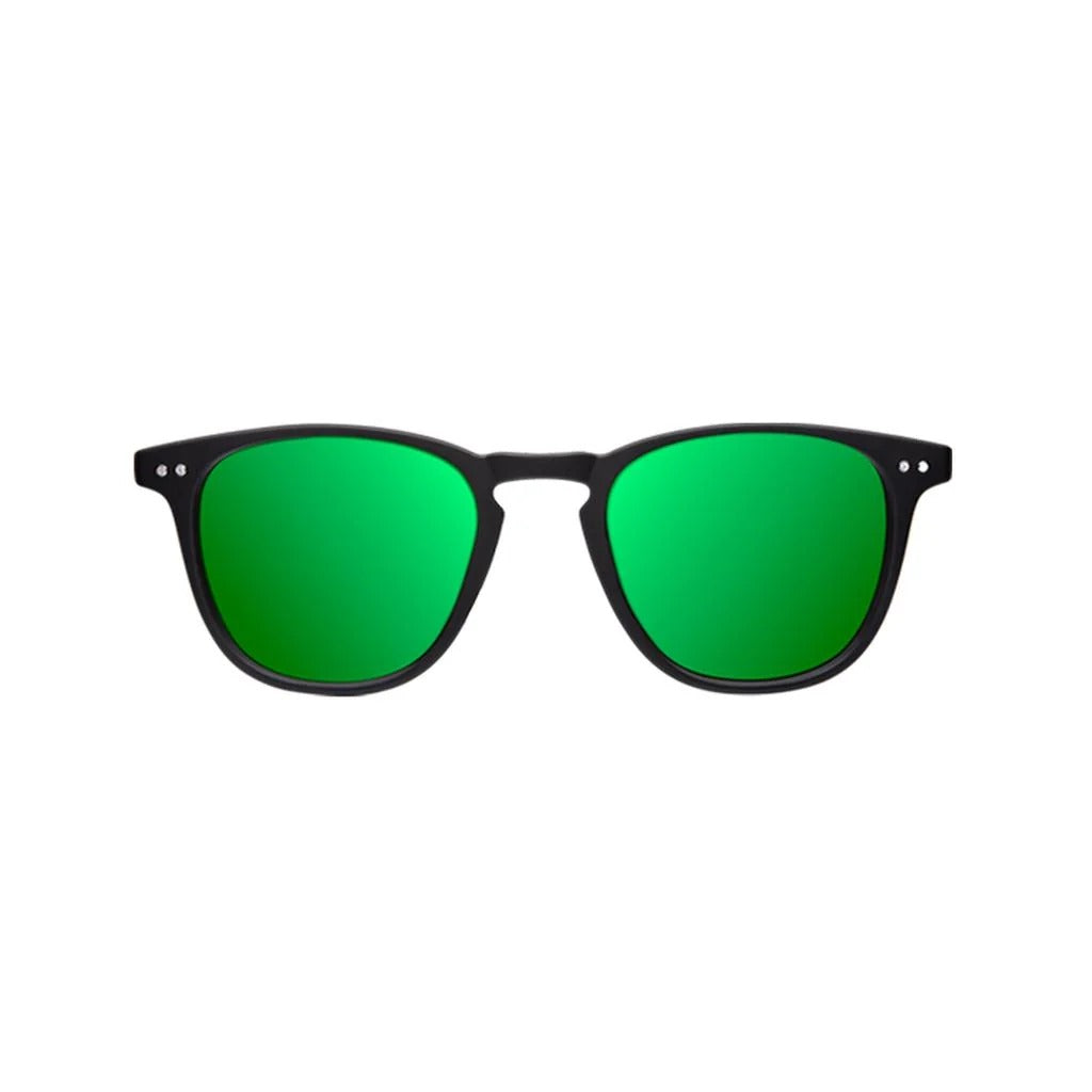 Northweek Wall Matte Black / Green Polarized Sunglasses - NDW100001