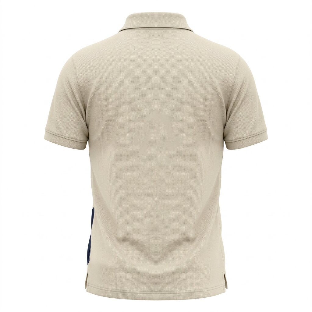 American College Polo pour Homme - PL250308C-BEIGE