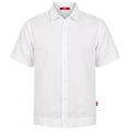 Départ Homme Chemise en Lin White - MZ139-G21-000738