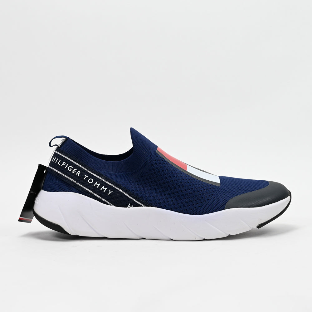 Tommy Hilfiger Low Cut Slip-On Sneakers - T3A4-30418-0702800-BLUE