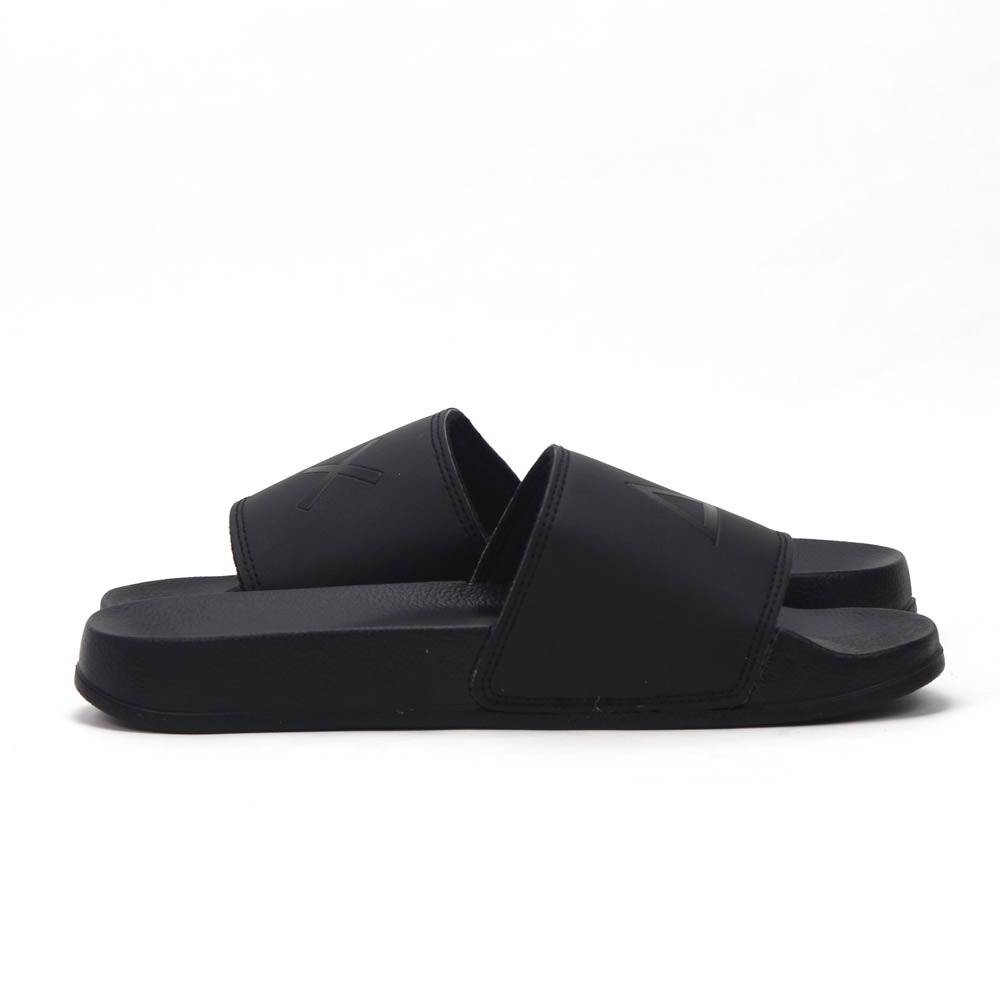 SUN68 Logo Black Slippers - X36110-11