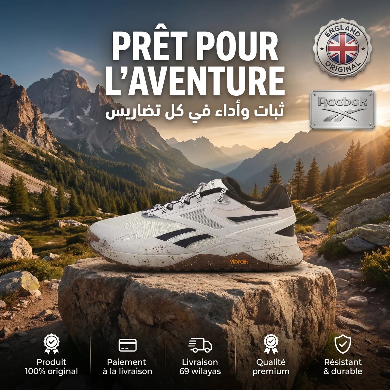 Reebok Nano X3 Adventure Training Shoes - 100033320