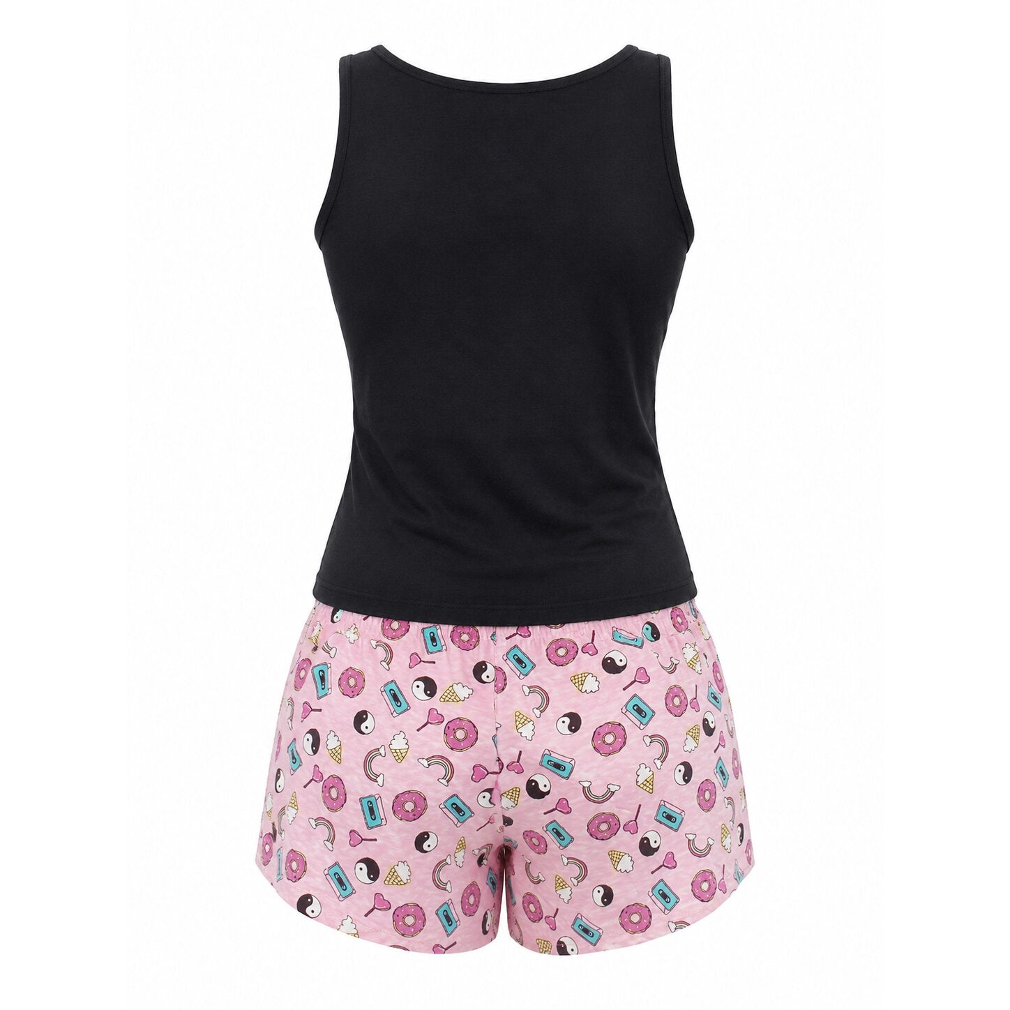 Pyjama d\'Été Femme Noir - P-BOULEVARD-N