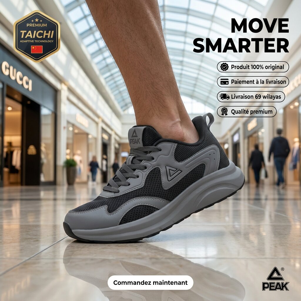 PEAK TaiChi Walking Shoes - EXT261767J-Y576