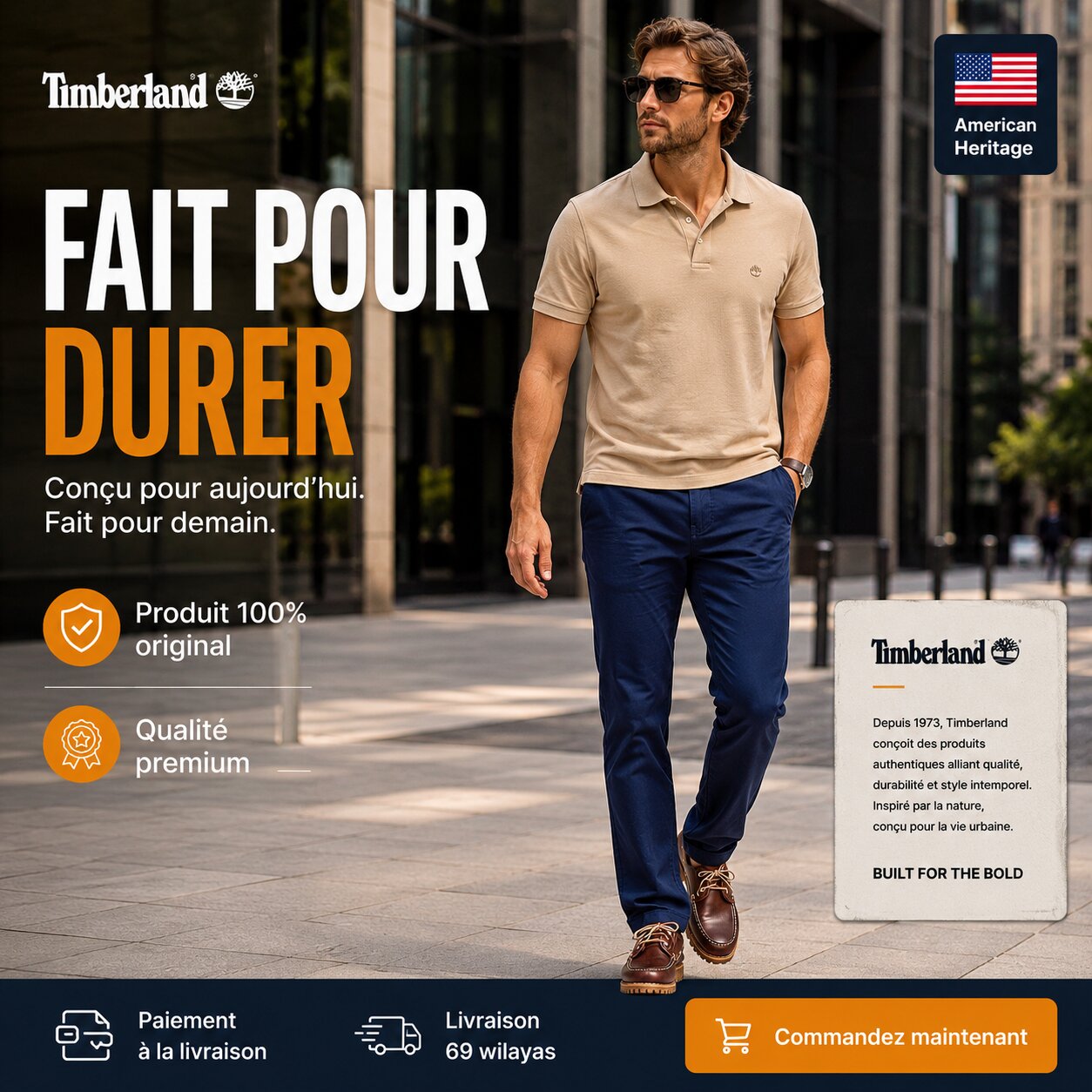 Timberland Stretch Twill Chino Pant