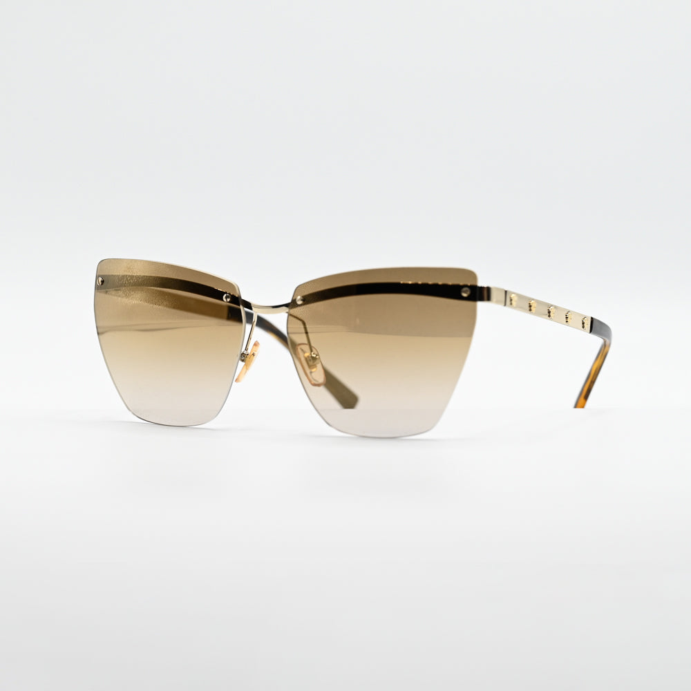 Versace Rimless Metal Sunglasses VE2190 - VE2190 1252/6E