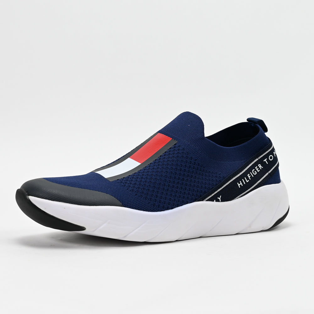 Tommy Hilfiger Low Cut Slip-On Sneakers - T3A4-30418-0702800-BLUE