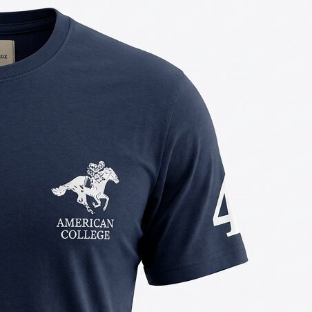 American College t-shirt pour Homme - TS2601040-NAVY