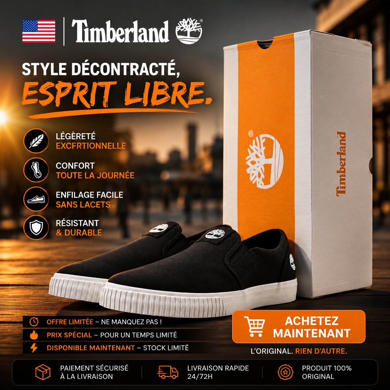 Timberland Mylo Bay Slip-On Canvas Shoes - A662W-EK7