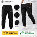 LUMBERJACK PANTALON JOGGING - LBJ-00301-BLK