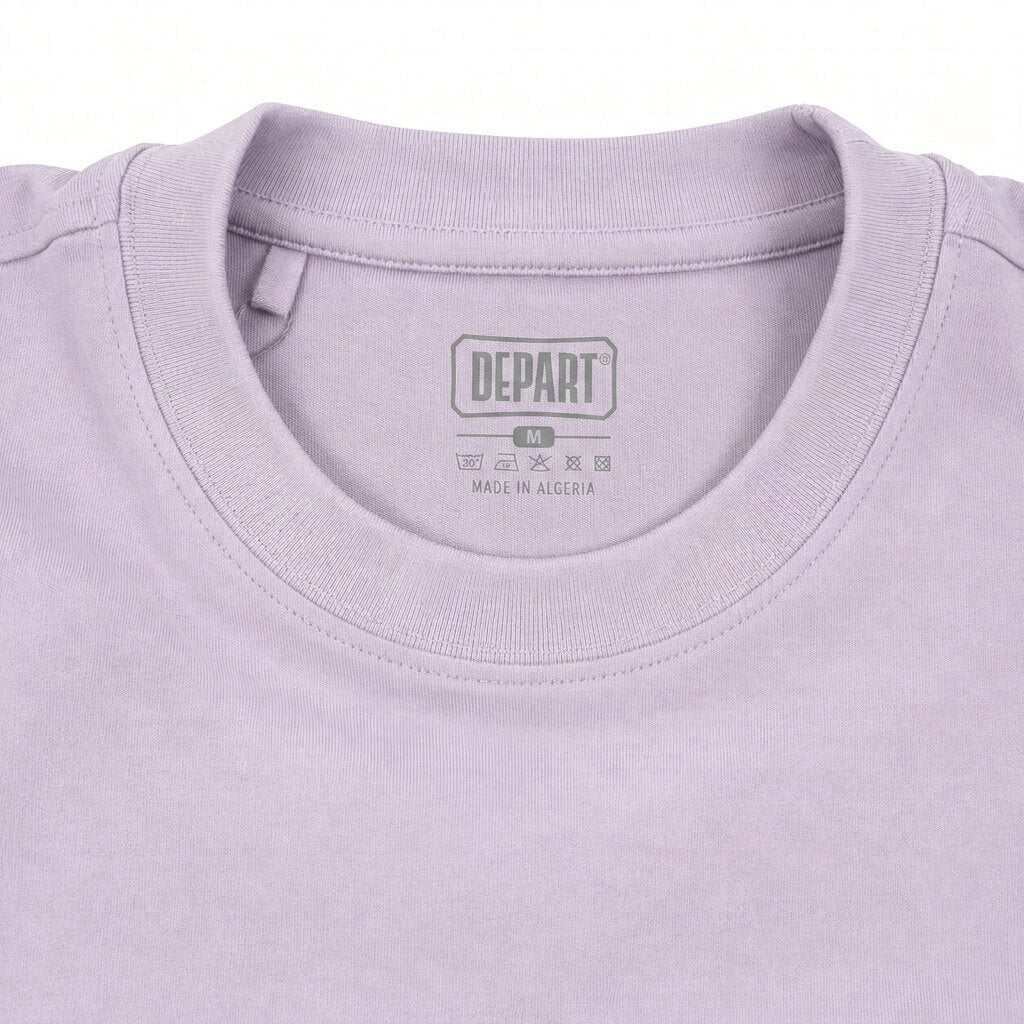 Départ Homme T-shirt Oversize-Lilac - MT340-G23-014060
