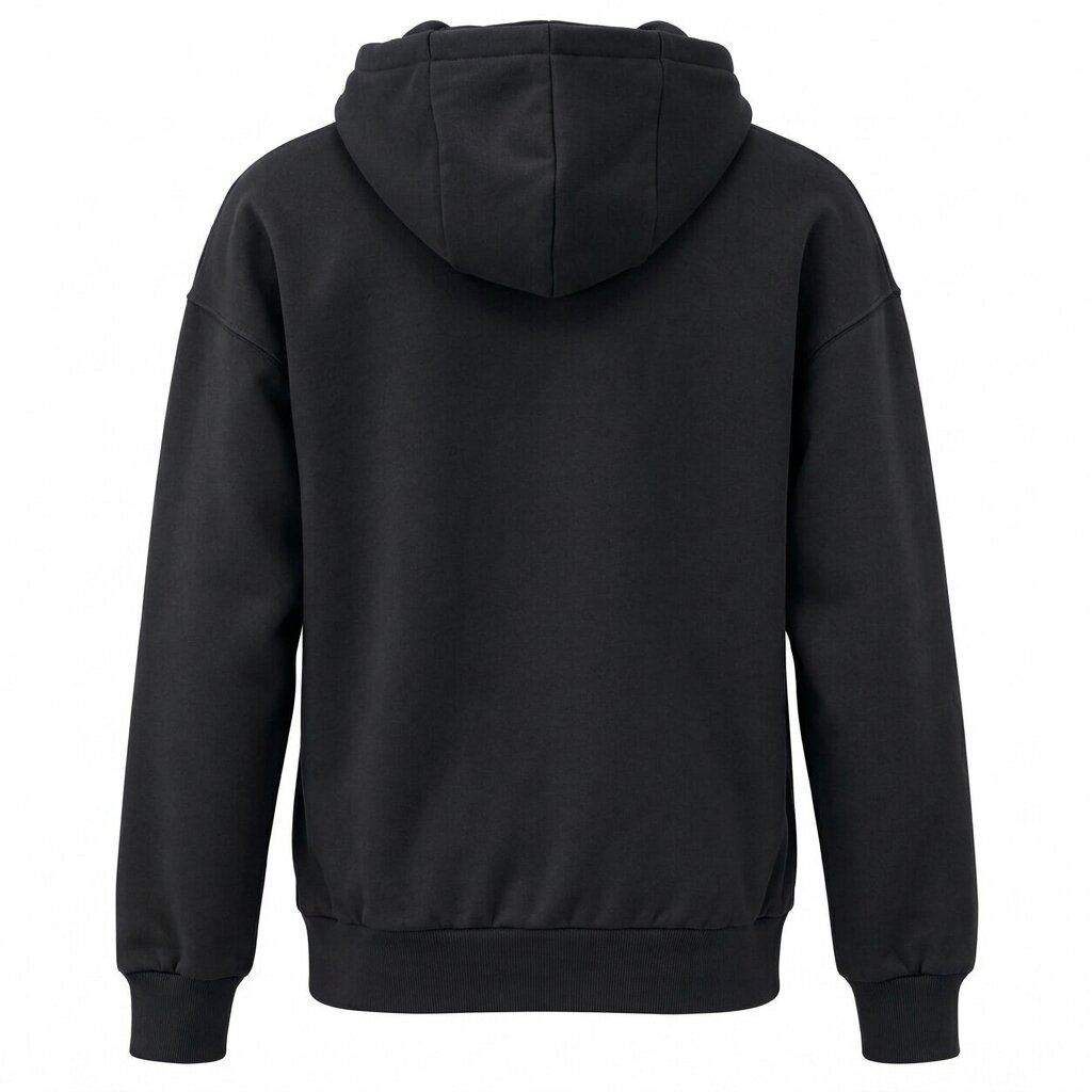 LUMBERJACK HOODIE - LBJ-00202-BLK