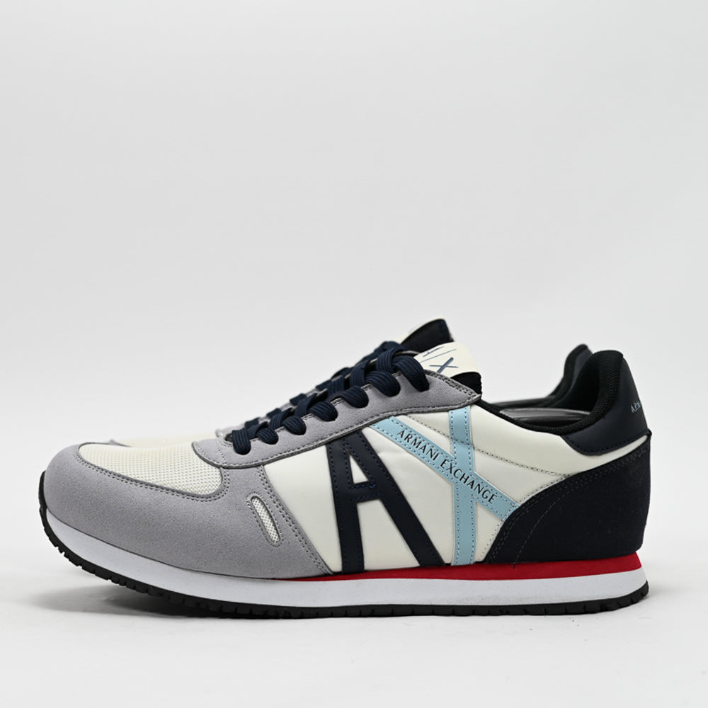 Armani Exchange Retro Running Sneakers - XUX017-XCC68-B11