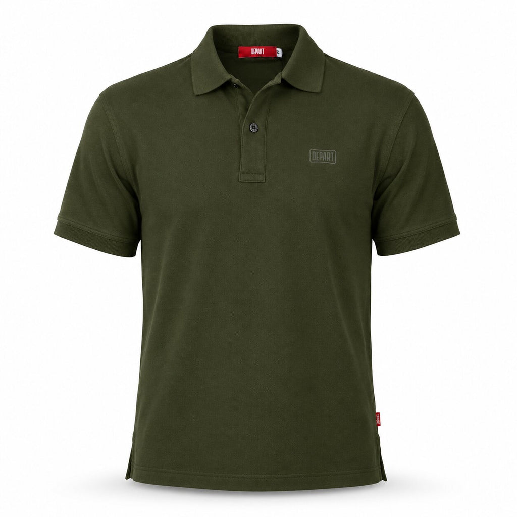 Départ T-shirt Homme Polo-Vert - MP251-G23-014414