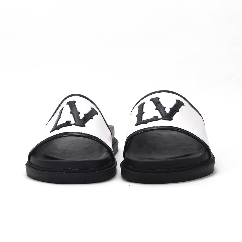 CLAQUETTS POUR HOMME - LV-01-BLANC