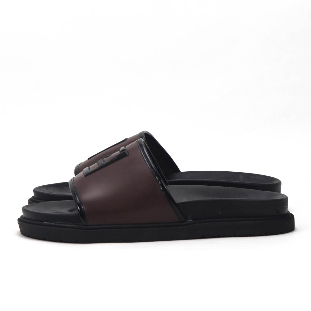 CLAQUETTES POUR HOMME - FF-02-MARRON
