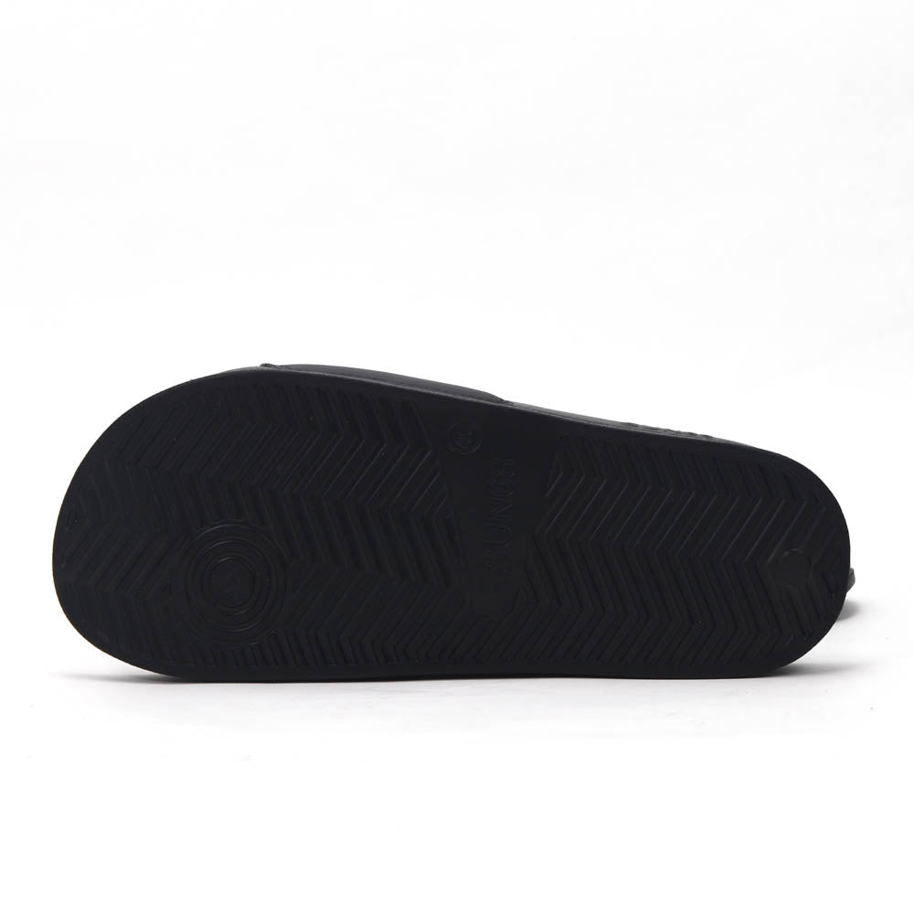 SUN68 Logo Black Slippers - X36110-11