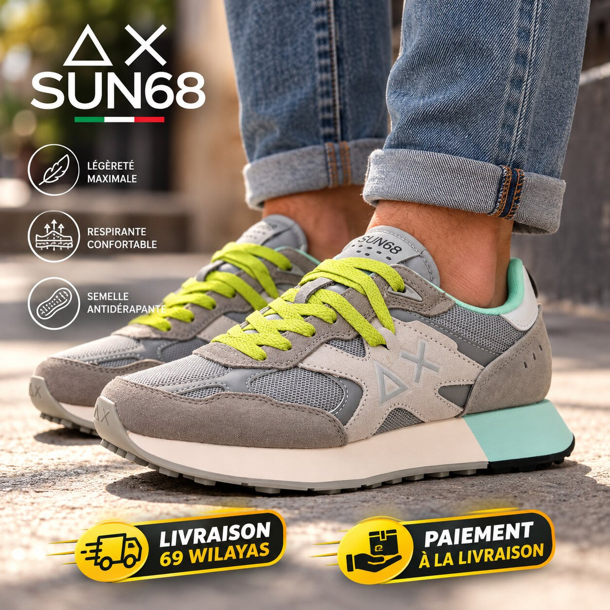 SUN68 FOOTWEAR - Z35115-06