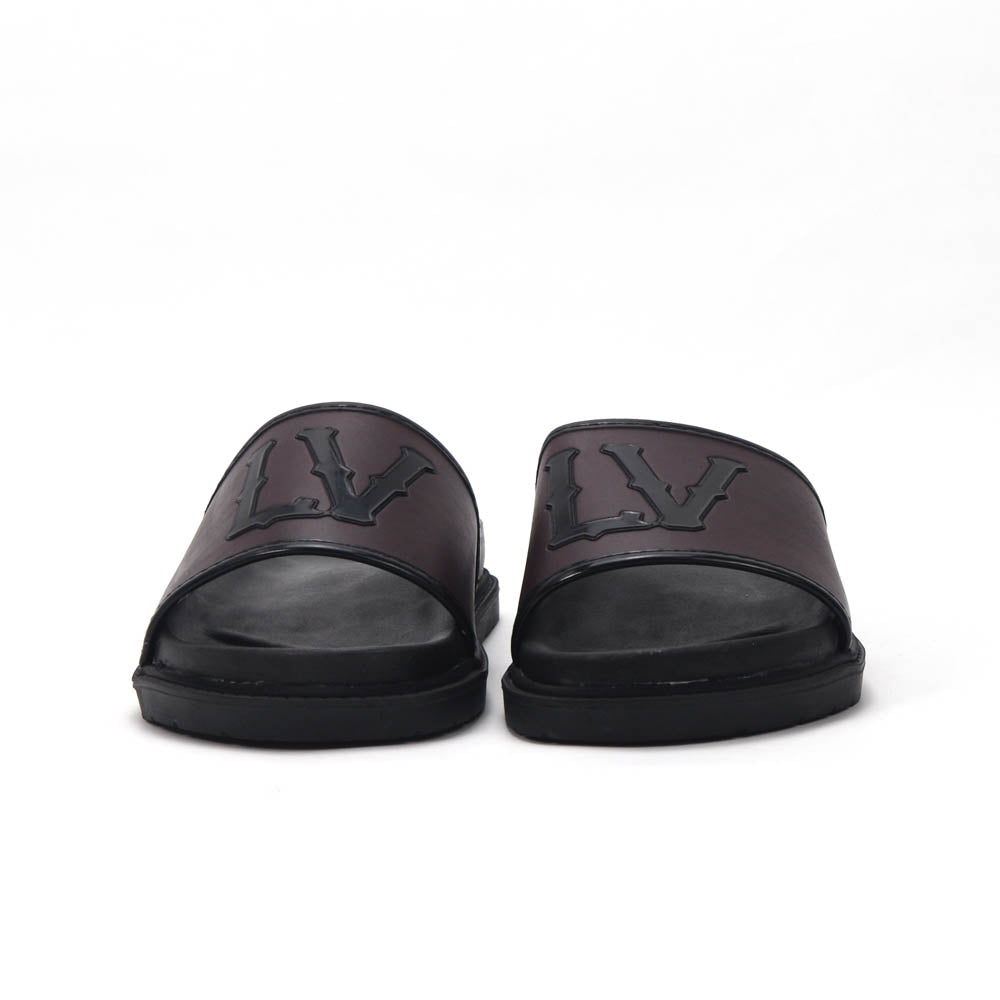 CLAQUETTES POUR HOMME - LV-03-MARRON