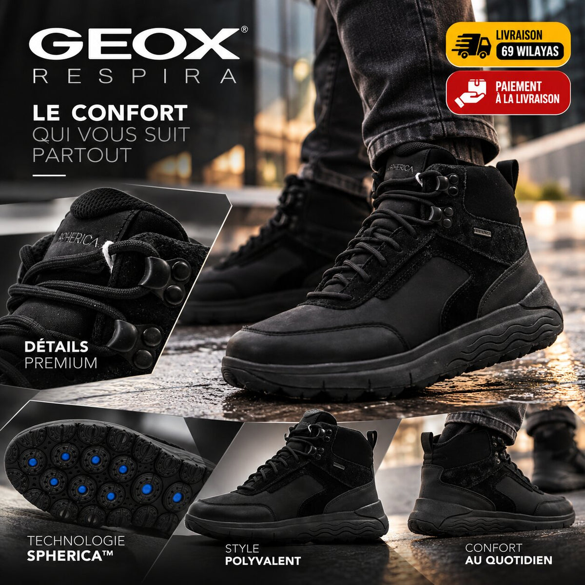 GEOX - FOOTWEAR - U46FDB0FF22-C9999