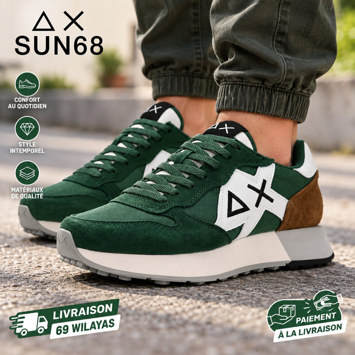 SUN68 FOOTWEAR - Z45113-37