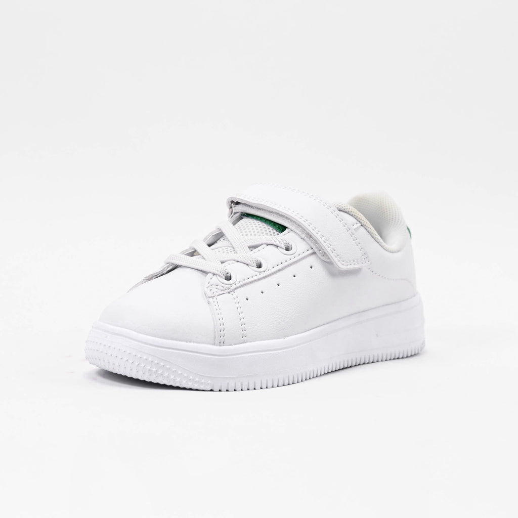 Peak Kids Casual Shoes White Green - EK3902B-X169
