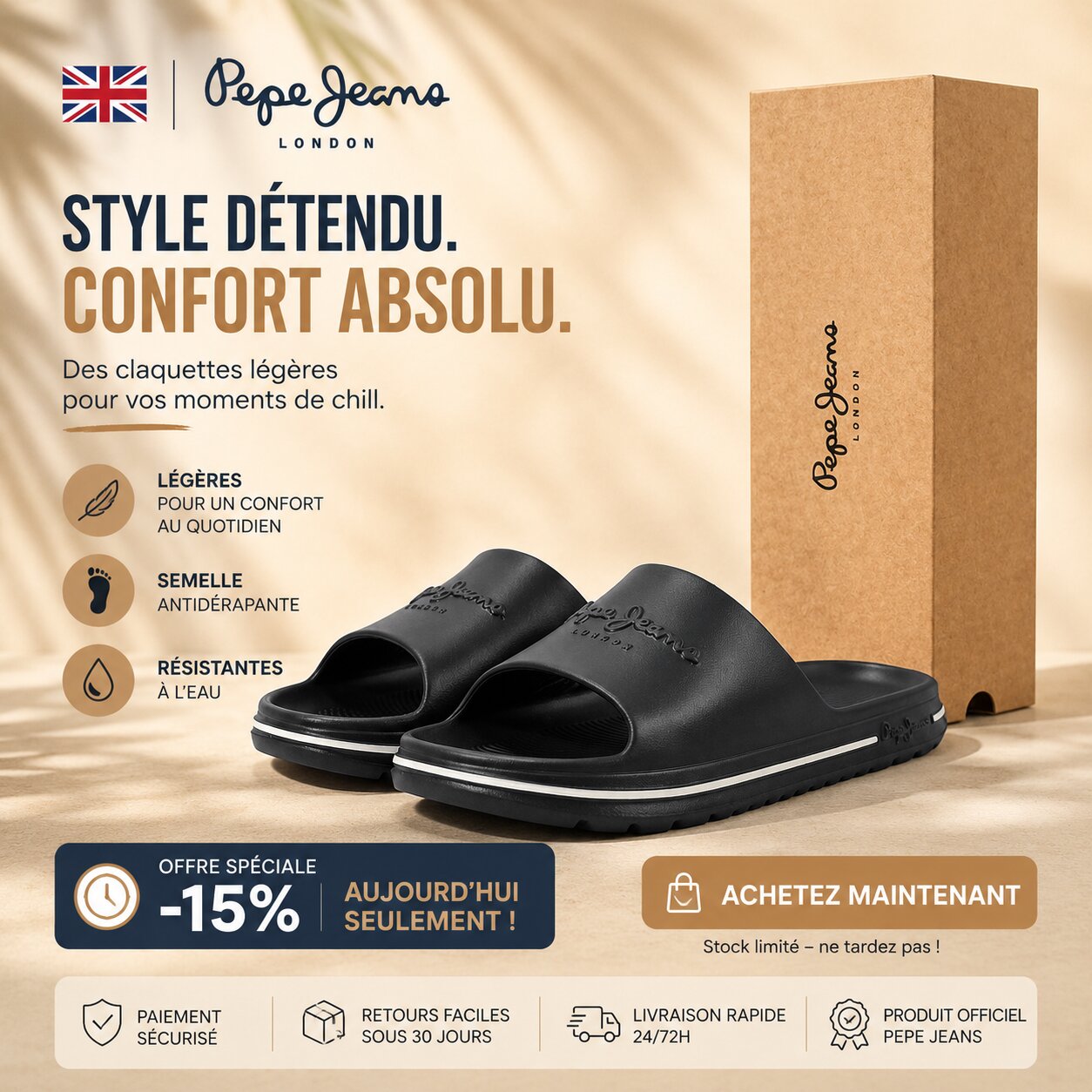 Pepe Jeans Beach Slide M - PMS70159-997