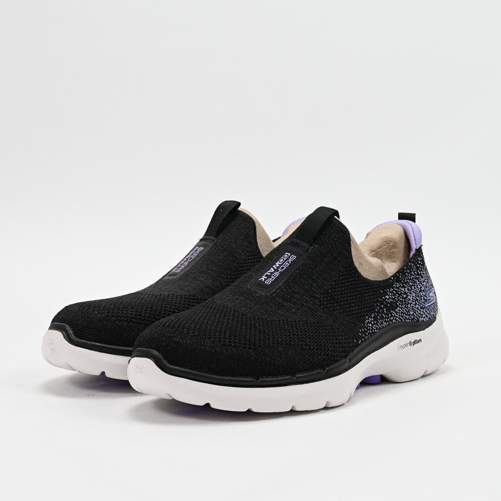 Skechers GO WALK 6 – Glimmering Walking Shoes - 124502-BKLV