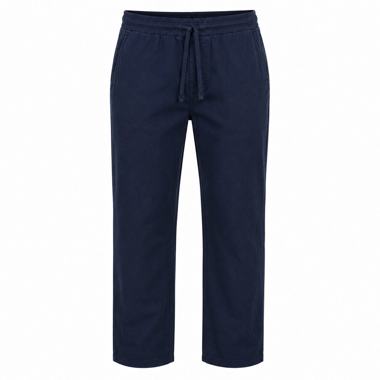 Départ Homme Pantalon en Lin Navy - MG191-G21-000870
