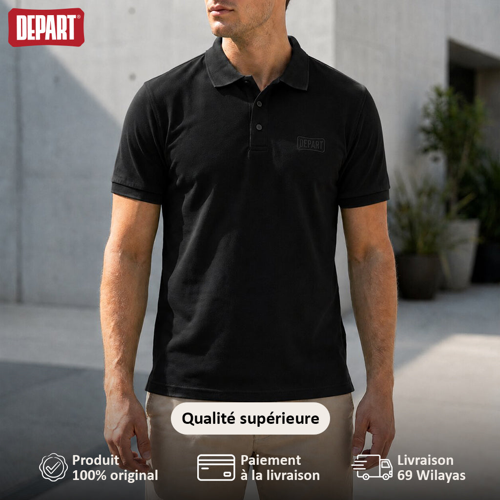 DEPART POLO - G23-003391-BLACK02