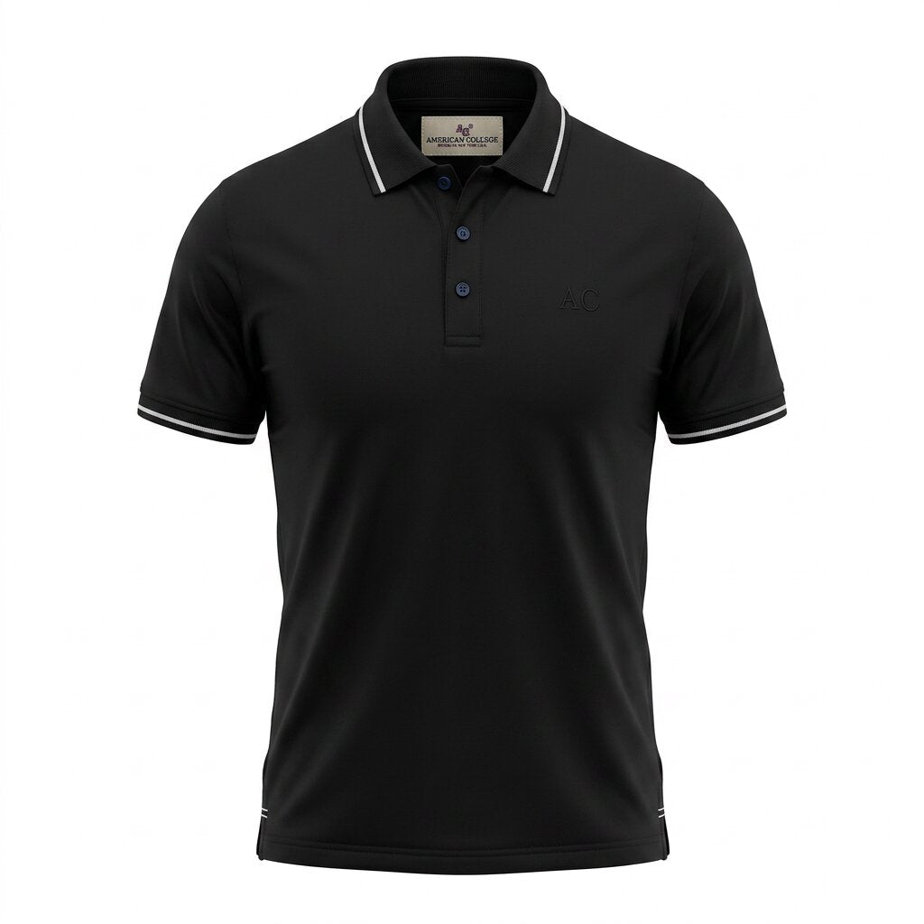 American College t-shirt pour Homme - AC542-BLACK
