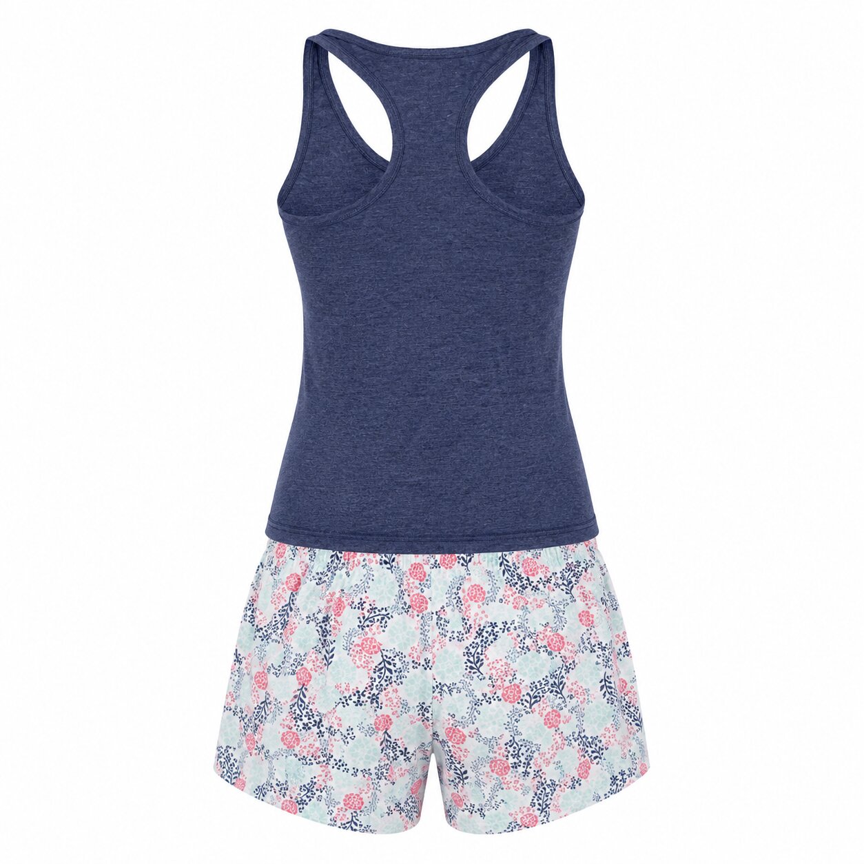 Pyjama d'Été Femme Bleu - P-BOULEVARD-GRIS