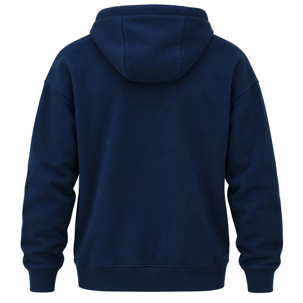 LUMBERJACK ZIP HOODIE - LBJ-00201-BLU