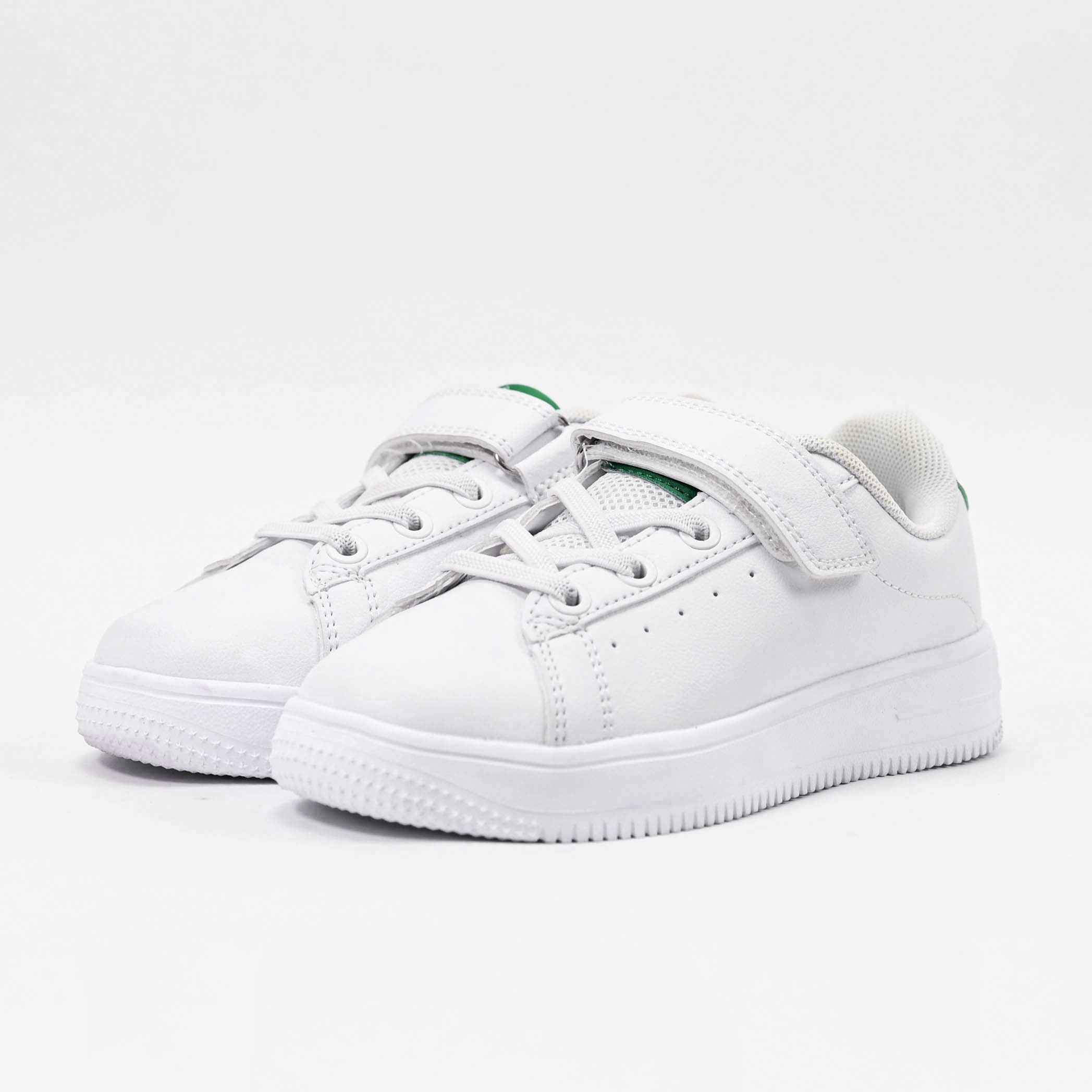 Peak Kids Casual Shoes White Green - EK3902B-X169