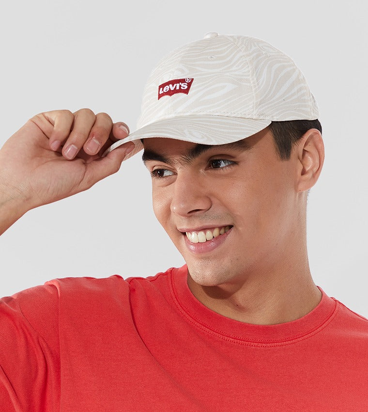 Levi\'s Baseball Cap With Mid Batwing Logo - D5458-0005