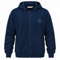LUMBERJACK ZIP HOODIE - LBJ-00201-BLU