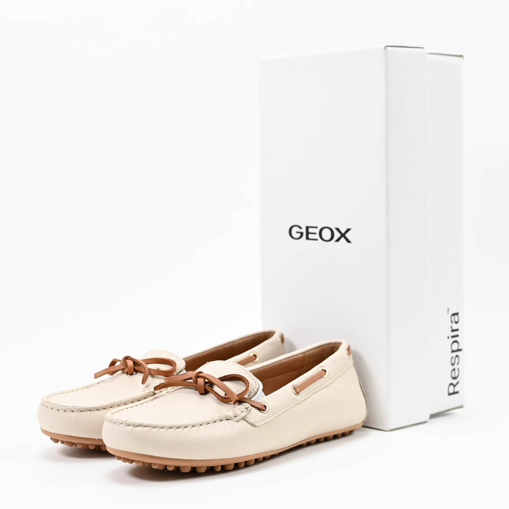 Geox Kalistena Woman Leather Loafers - D651JC04643-C1S5F