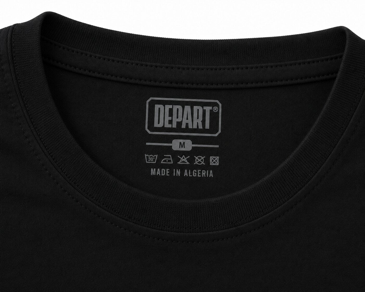 Départ Homme T-shirt Oversize Black - MT319-G23-014066