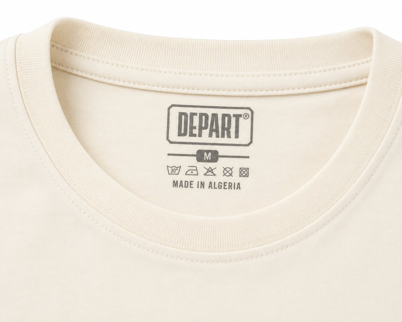 Départ Homme T-shirt Oversize-Beige - MT319-G23-014084
