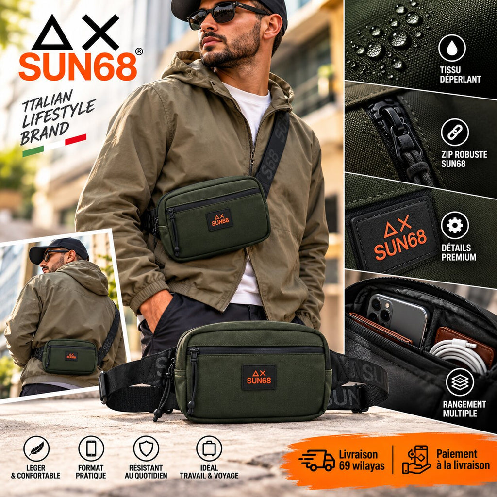SUN68 Everyday Belt Bag - Y36101-74